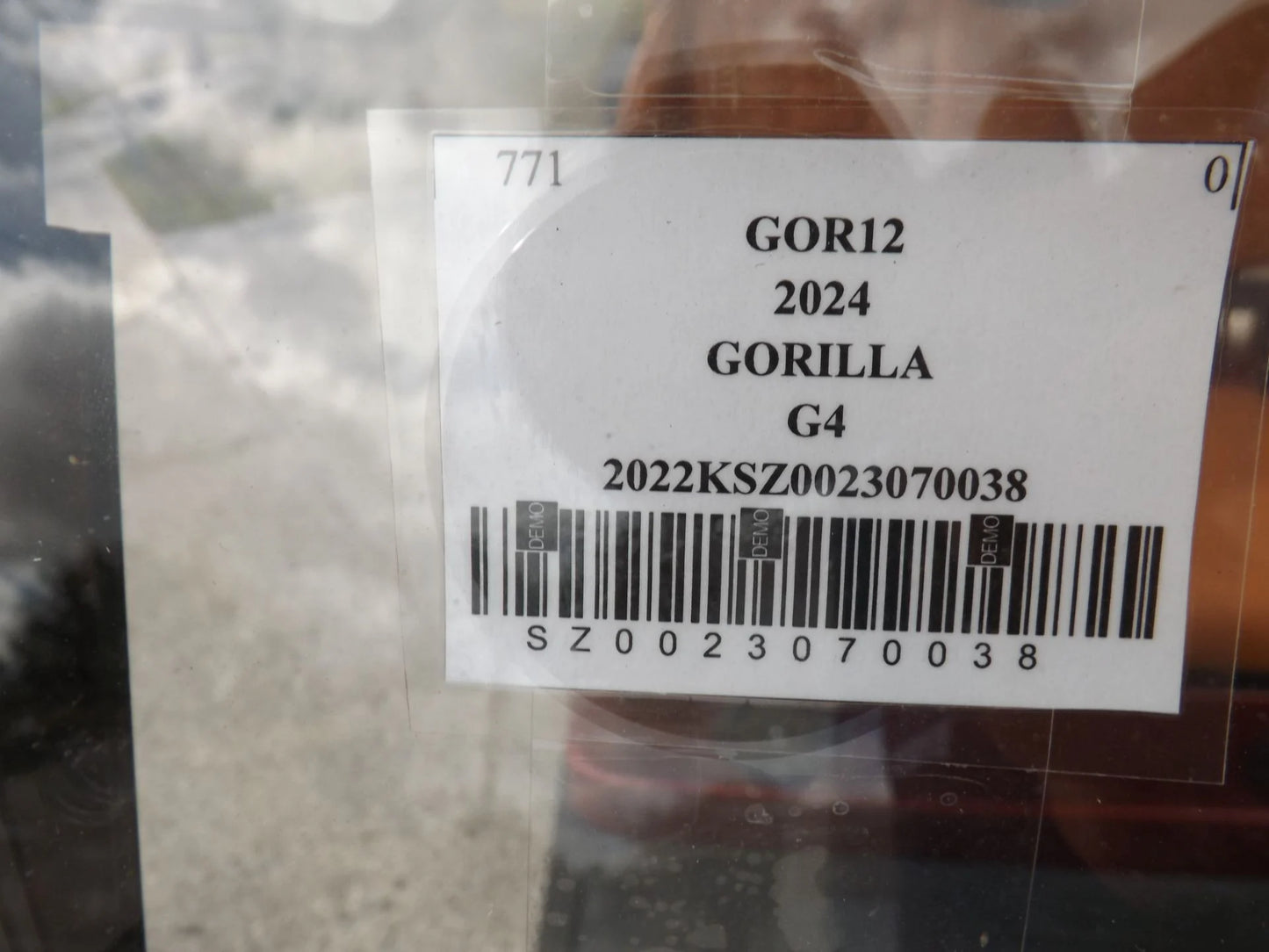 Red 2024 GORILLA G4 LI 4 Pass Lithium Golf Cart for Sale image 20