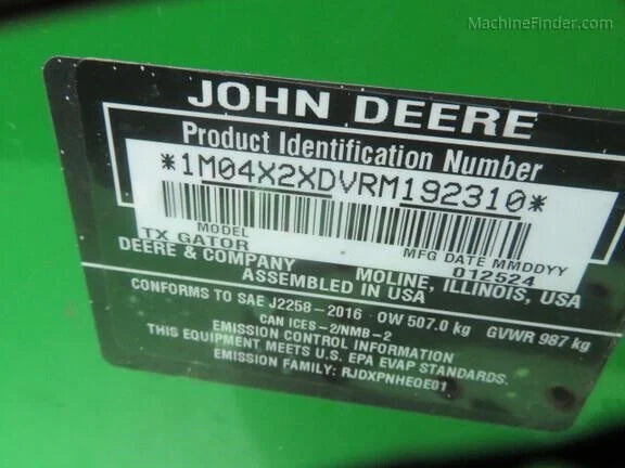 2024 John Deere Gator TX 2WD Gas Utility Cart For Sale image 14
