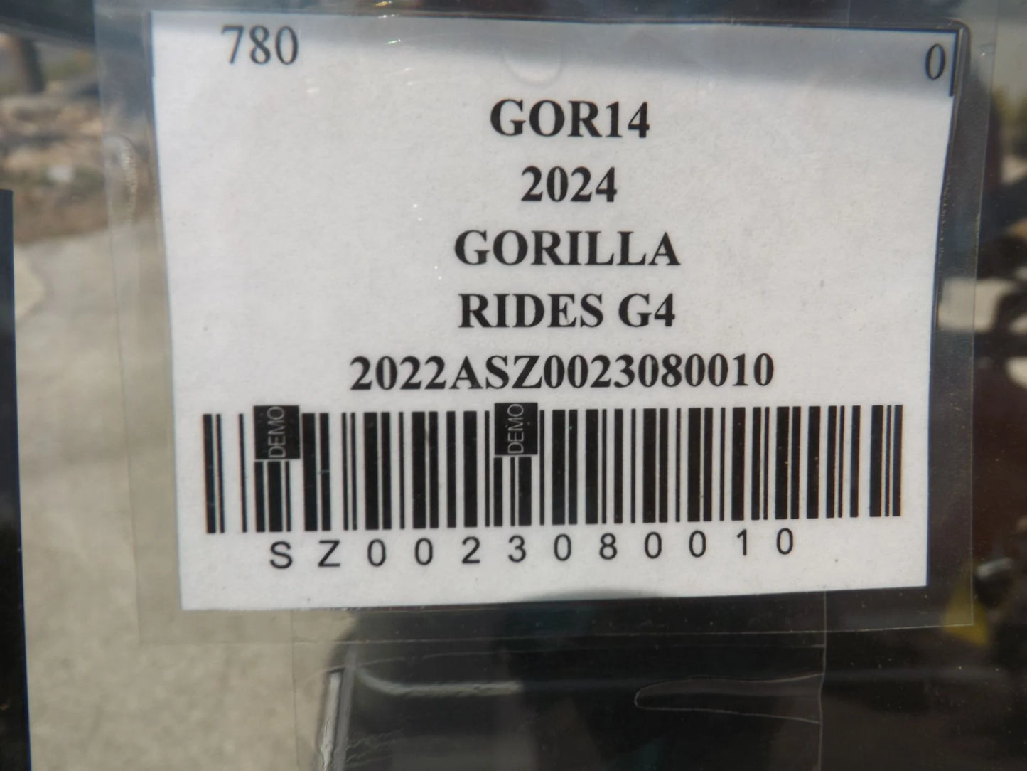 2024 GORILLA G4L LI 4 Pass Lifted Lithium Golf Cart for Sale image 22