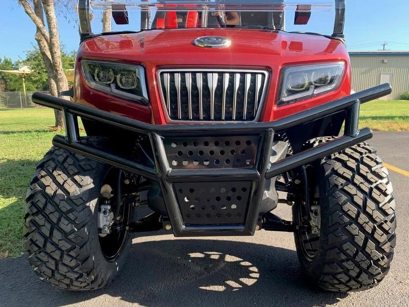 Red 2024 EVolution D5 Maverick 2+2 Golf Cart for Sale image 6