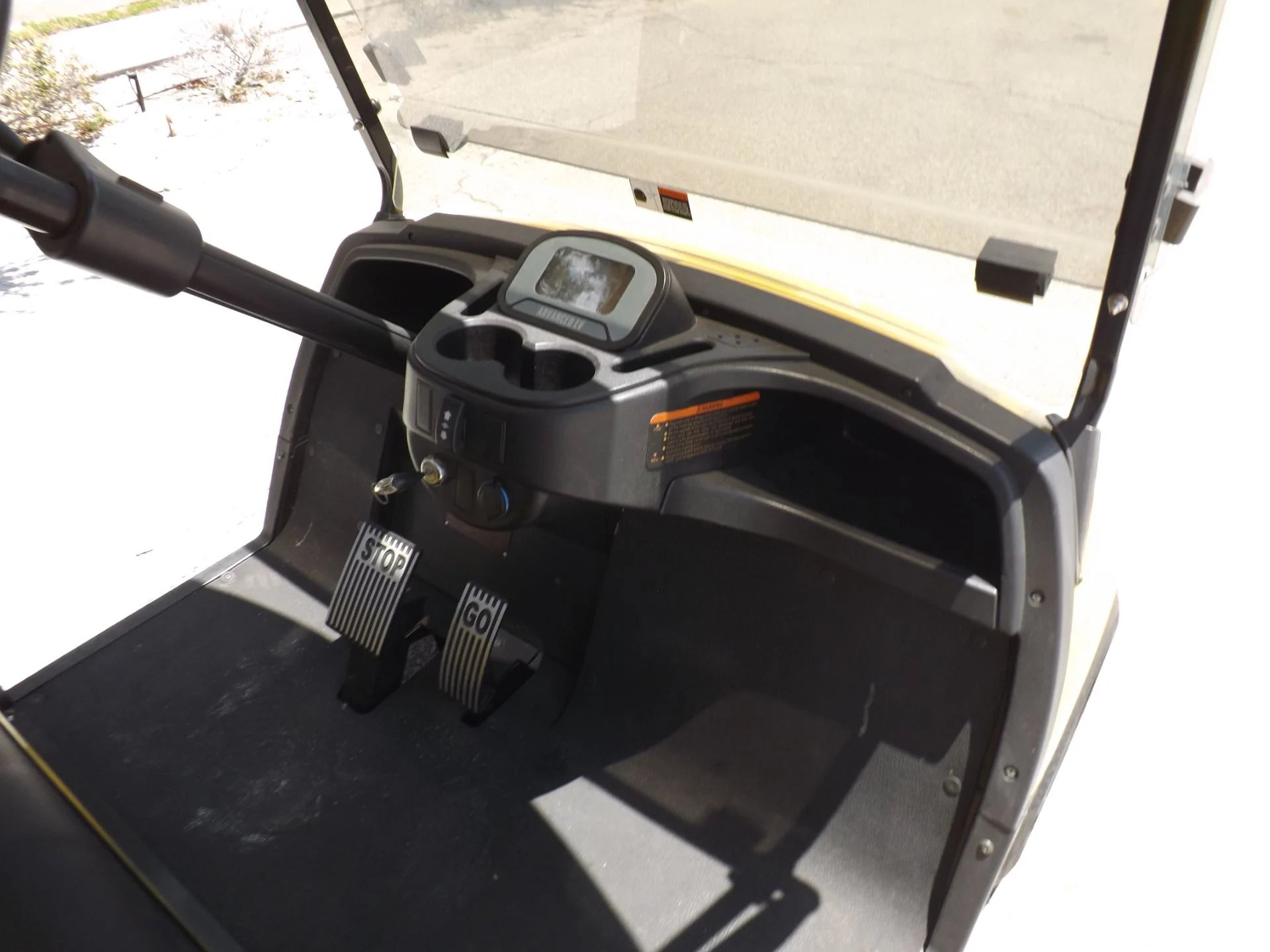 Yellow 2022 Advanced EV AEV 2 Golf Cart for Sale image 7