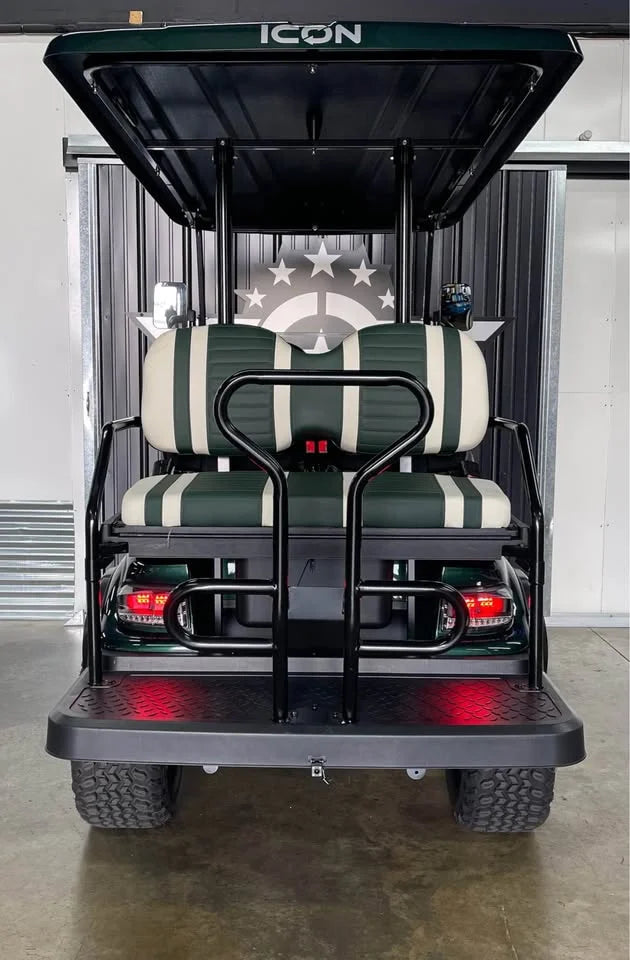 Green 2024 Icon EV I40L Golf Cart for Sale image 7