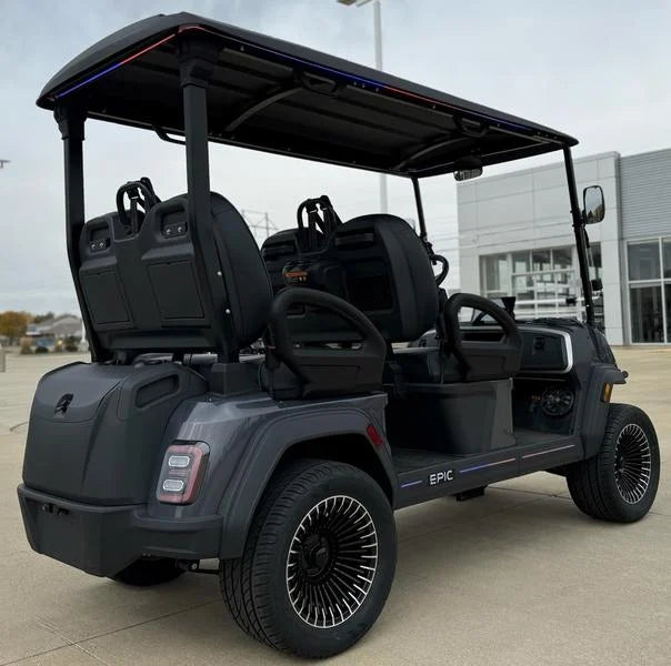 Blue 2025 Epic E40FX Golf Cart for Sale image 5