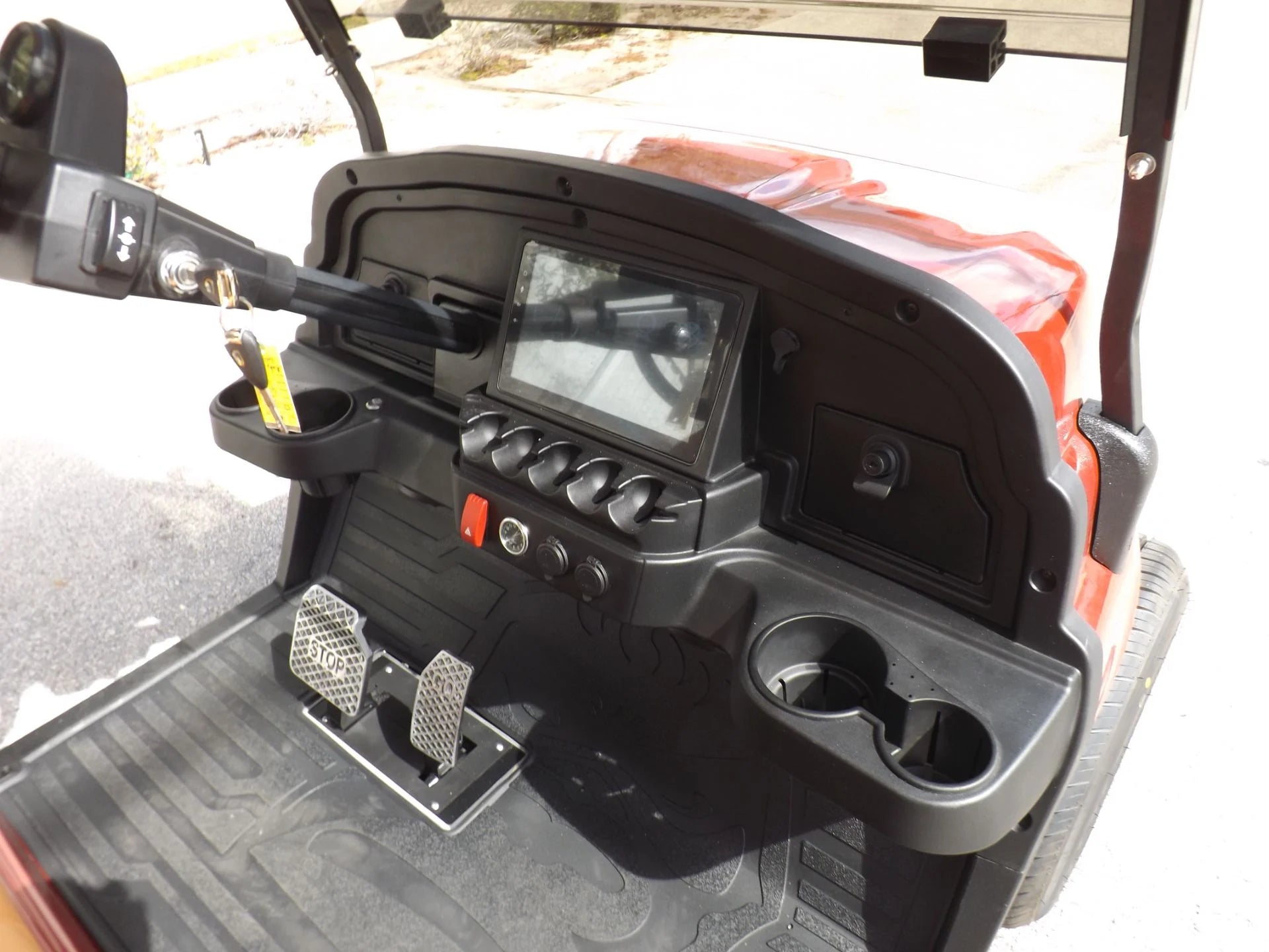 Red 2024 GORILLA G2 LI 2 Pass Lithium Golf Cart for Sale image 7