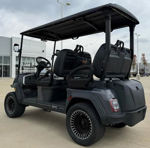 Blue 2025 Epic E40FX Golf Cart for Sale image 6