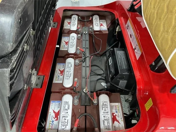 Red 2023 Advanced EV LT-A627.2+2G Golf Cart for Sale image 16