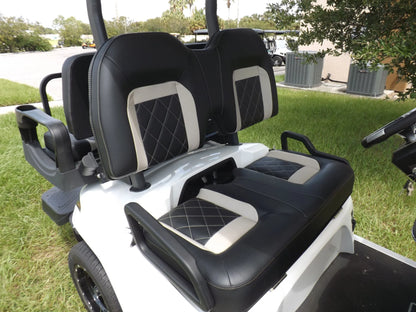 White 2023 Star EV SIRIUS 2+2 Golf Cart for Sale image 12