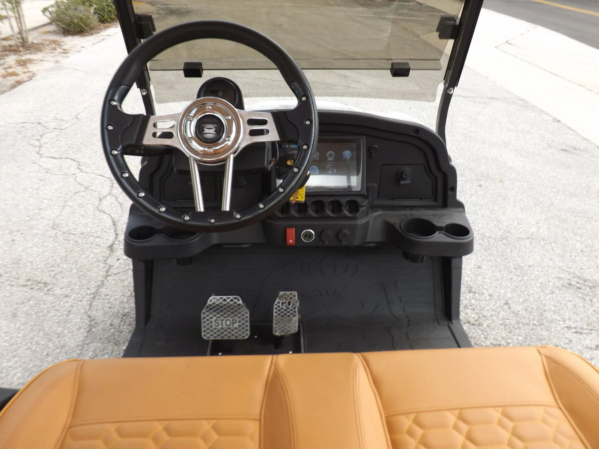 White 2024 GORILLA G2 LI 2 Pass Lithium Golf Cart for Sale image 5