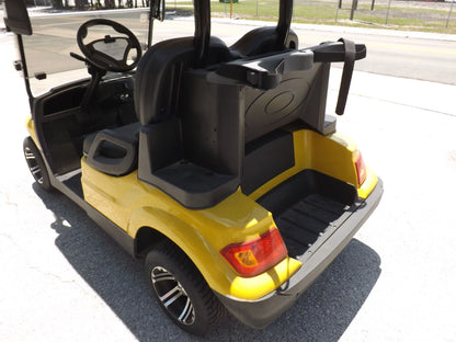 Yellow 2022 Advanced EV AEV 2 Golf Cart for Sale image 13