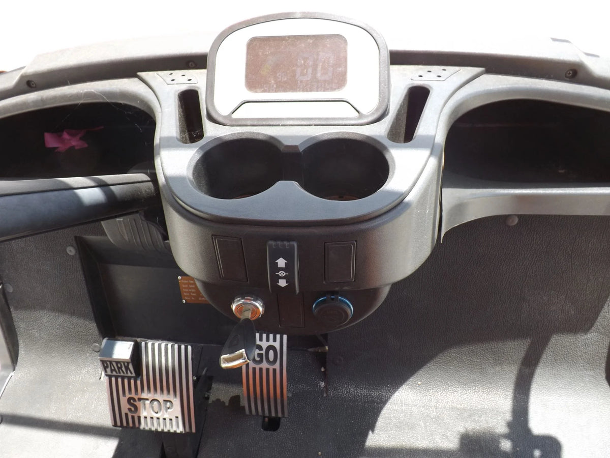 Orange 2022 Advanced EV AEV 2 Golf Cart for Sale image 10