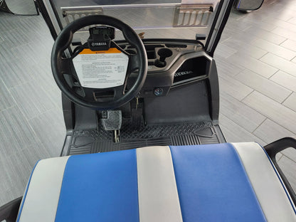 Blue 2021 Yamaha Drive 2 QuieTech EFI Golf Cart for Sale image 6