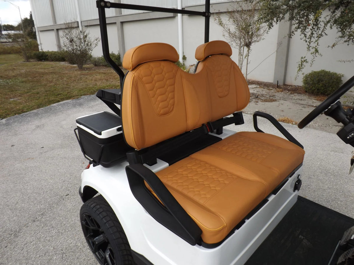 White 2024 GORILLA G2 LI 2 Pass Lithium Golf Cart for Sale image 11