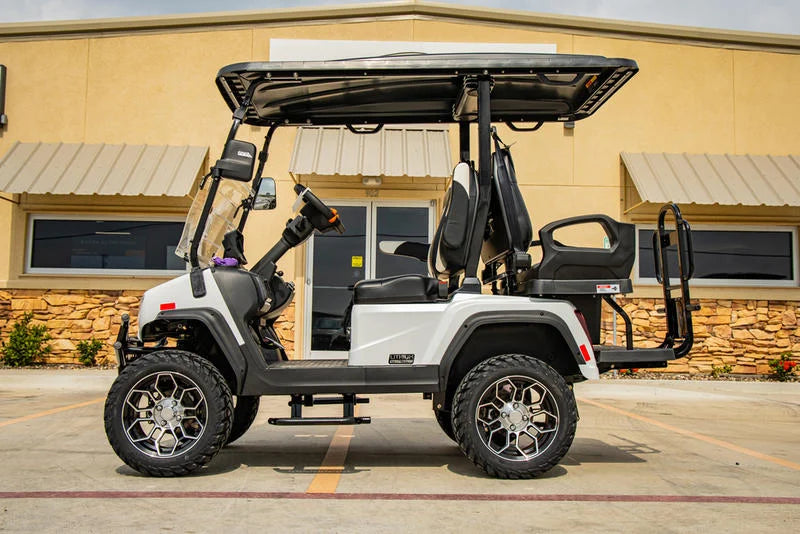 White 2024 EVolution D5 Maverick 2+2 Golf Cart for Sale image 1