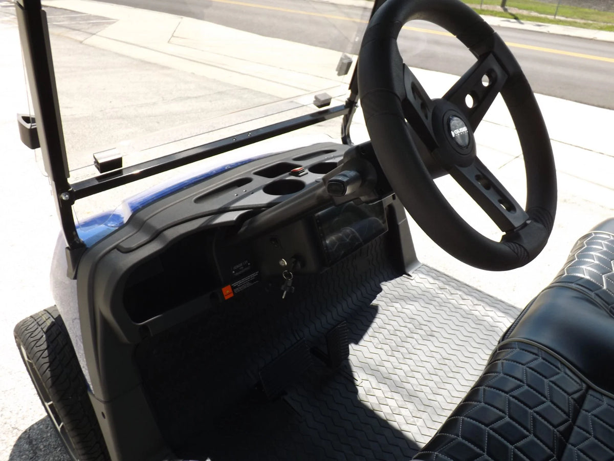 Blue 2023 HONOR LSV 2+2 G1 Lifted Lithium Golf Cart for Sale image 6
