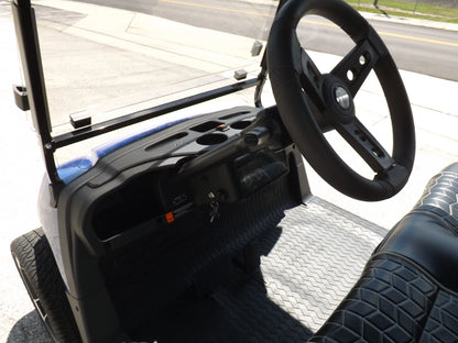 Blue 2023 HONOR LSV 2+2 G1 Lifted Lithium Golf Cart for Sale image 6