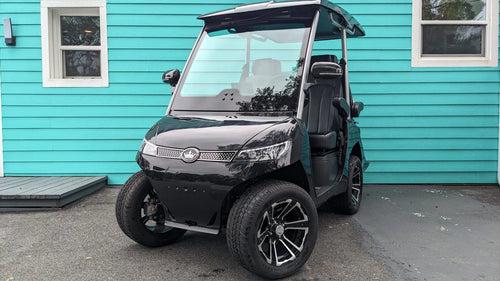 2022 Evolution D3 Lithium-Ion Black Golf Cart for Sale image 0