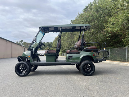 Green 2023 Tomberlin E4 Ghosthawk Defender Golf Cart for Sale image 6