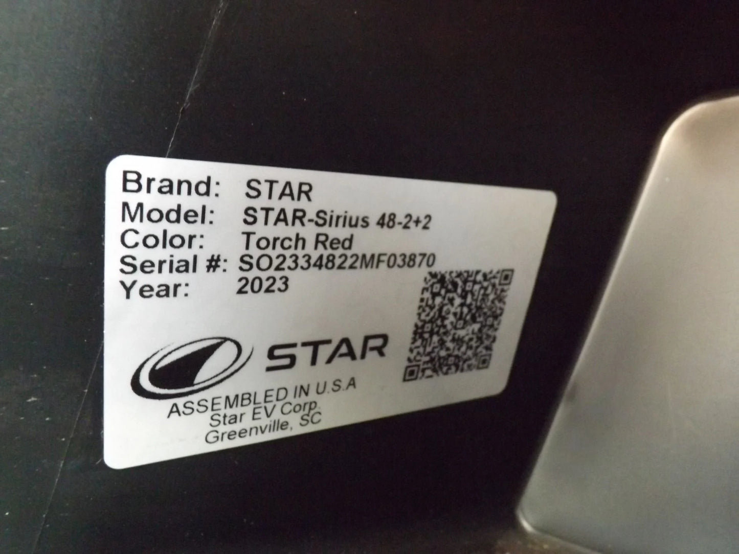 2023 Star EV SIRIUS 2+2 Golf Cart for Sale image 21