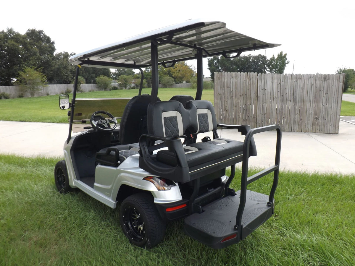Light Metallic 2023 Star EV SIRIUS 2+2 Golf Cart for Sale image 4