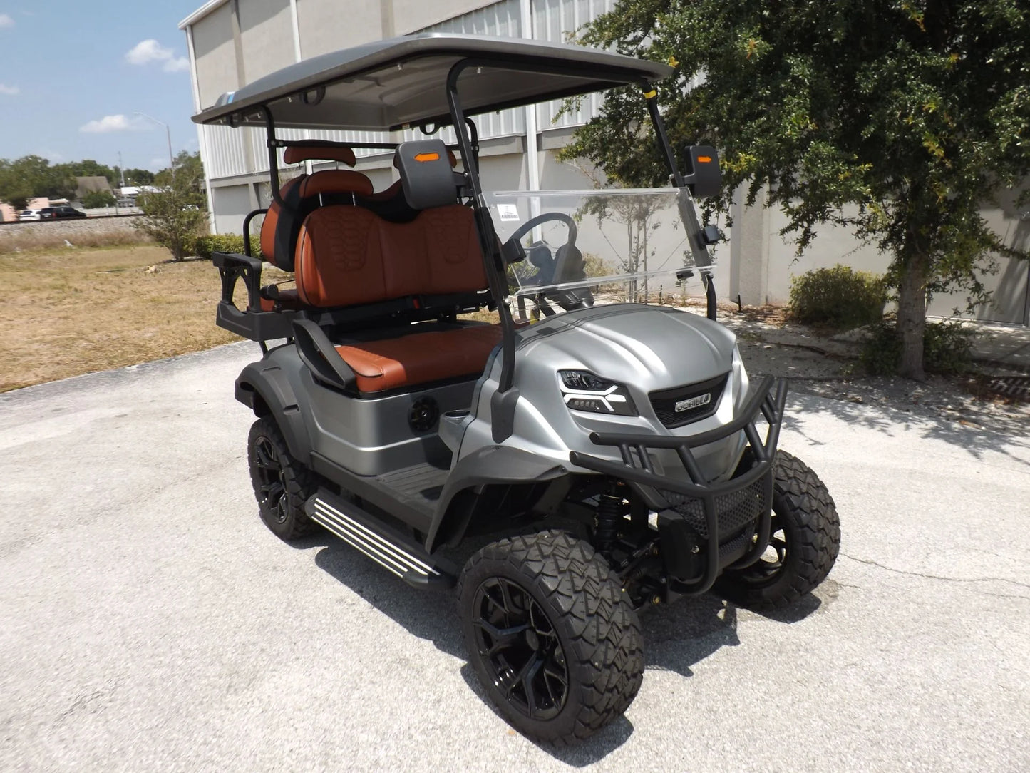 2024 GORILLA G4L LI 4 Pass Lifted Lithium Golf Cart for Sale image 0