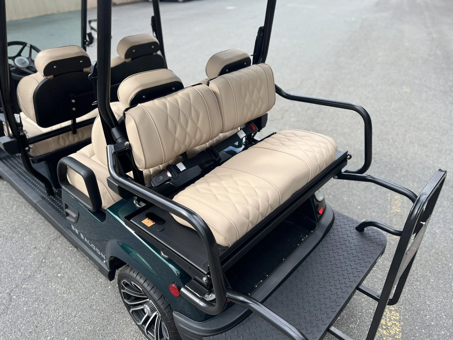 Green 2023 Tomberlin Saloon Golf Cart for Sale image 9