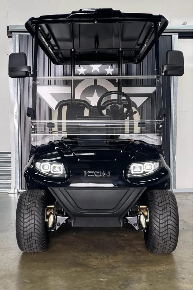 Black 2024 Icon EV I40 Golf Cart for Sale image 1