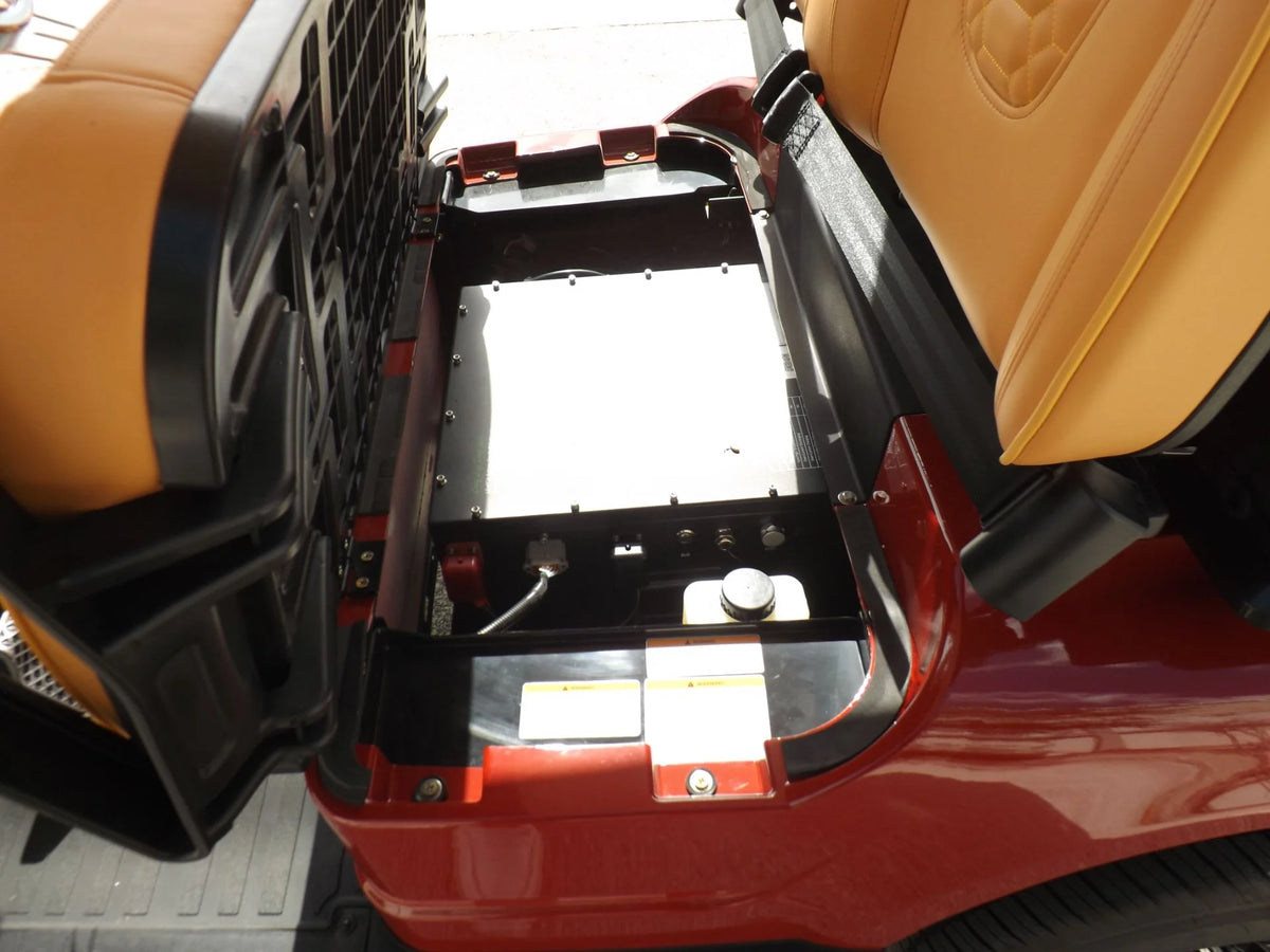 Red 2024 GORILLA G2 LI 2 Pass Lithium Golf Cart for Sale image 16