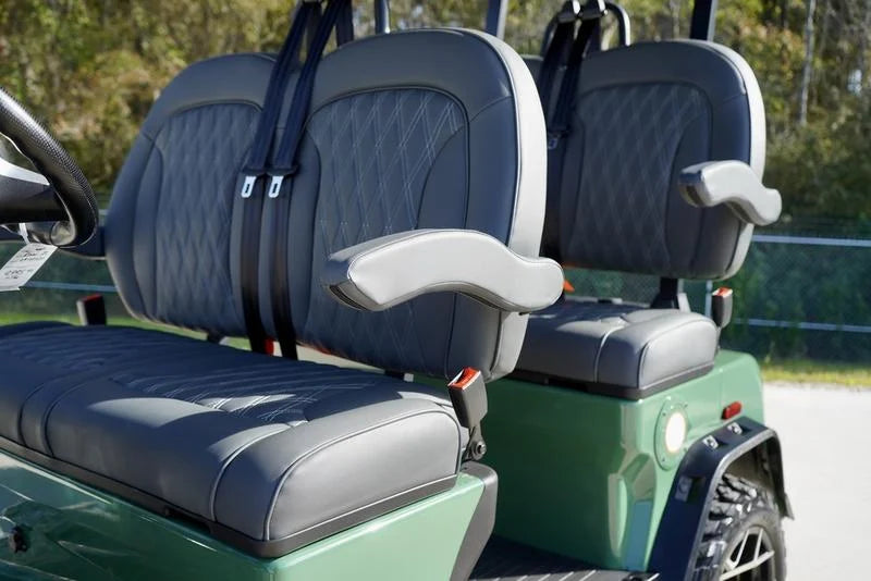 Green 2025 Denago EV Rover XL Golf Cart for Sale image 5