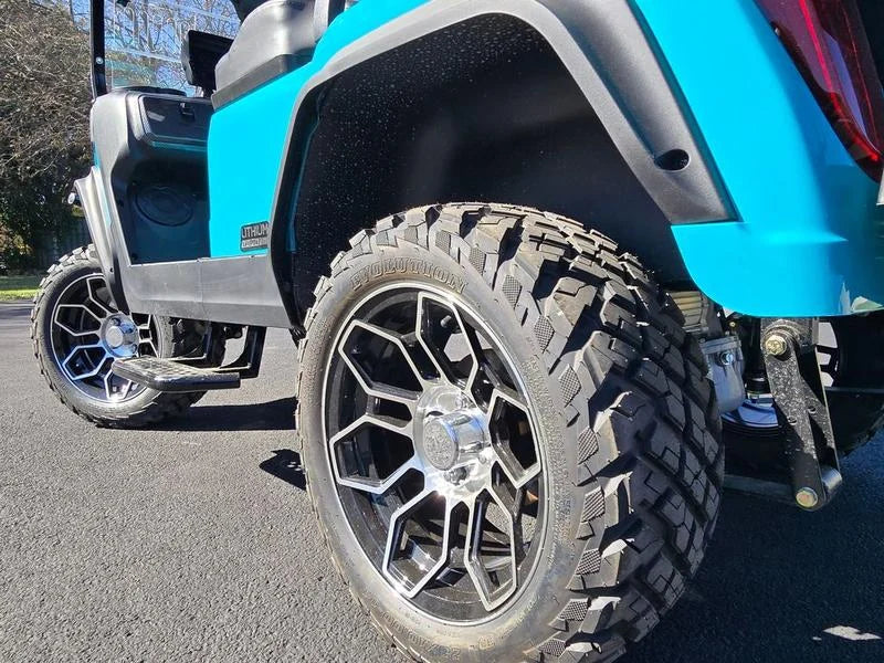 Blue 2025 EVolution D5 Maverick 2+2 Golf Cart for Sale image 4
