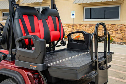 Red 2024 EVolution D5 Ranger 2+2 Golf Cart for Sale image 7