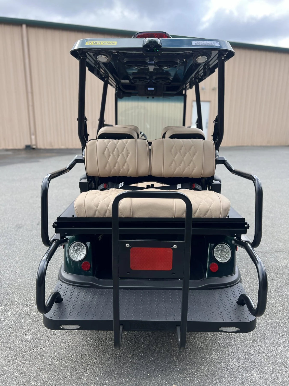 Green 2023 Tomberlin Saloon Golf Cart for Sale image 7