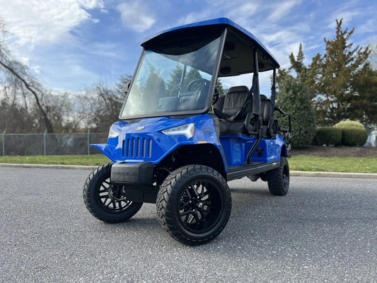 Blue 2024 Tomberlin Engage Ghosthawk Golf Cart for Sale image 0