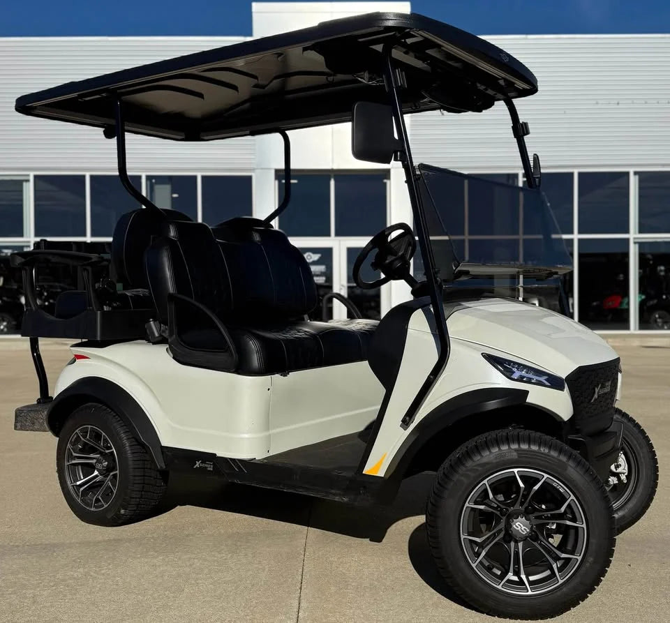 White 2024 MadJax X-Series 4 Golf Cart for Sale image 2