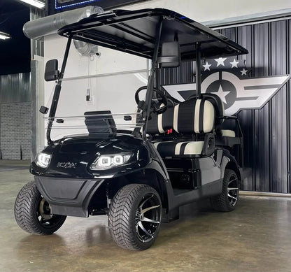 Black 2024 Icon EV I40 Golf Cart for Sale image 4