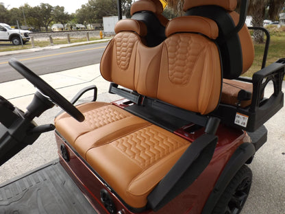 Red 2024 GORILLA G4 LI 4 Pass Lithium Golf Cart for Sale image 16