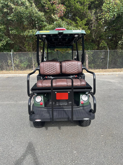 Green 2023 Tomberlin E4 Ghosthawk Defender Golf Cart for Sale image 12