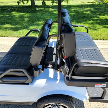 2024 Evolution 48v Lithium Electric Golf Cart with Custom Rims & Flip Seat image 11