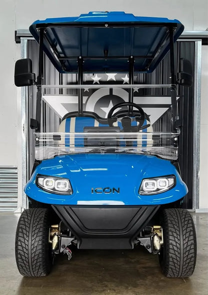 Blue 2024 Icon EV I40 Golf Cart for Sale image 1