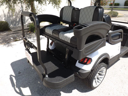 White 2023 HONOR LSV 2+2 G1 Lifted Lithium Golf Cart for Sale image 11