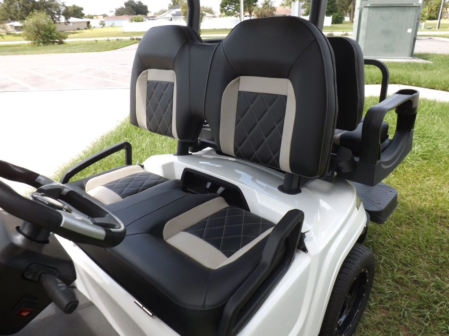White 2023 Star EV SIRIUS 2+2 Golf Cart for Sale image 17