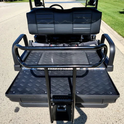 2024 Evolution 48v Lithium Electric Golf Cart with Custom Rims & Flip Seat image 9