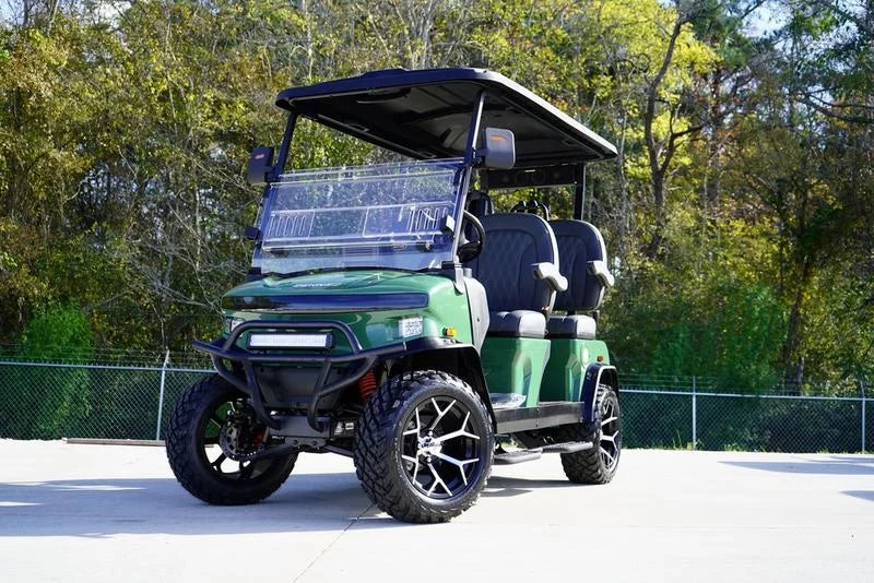 Green 2025 Denago EV Rover XL Golf Cart for Sale image 3