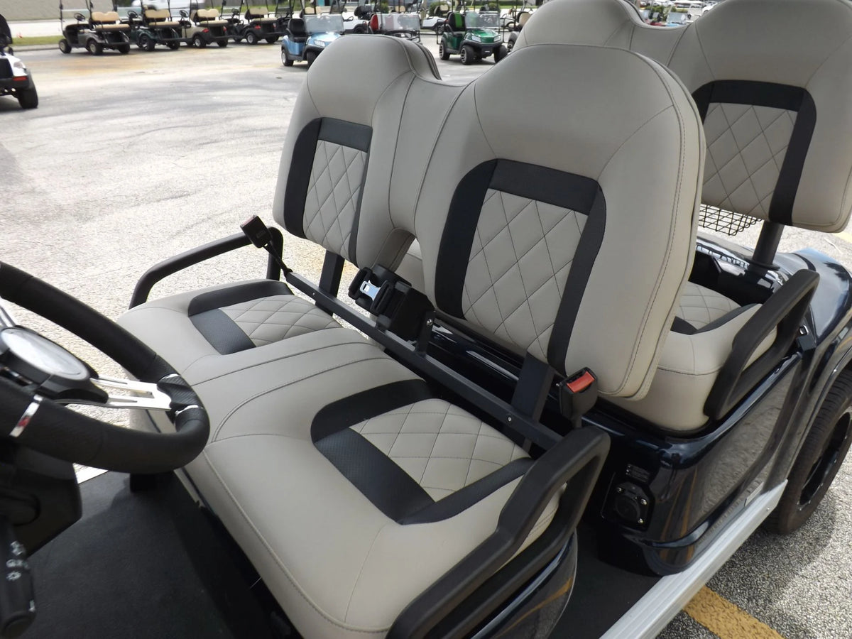 Black 2024 Star EV SIRIUS 4 Forward Lithium Golf Cart for Sale image 17