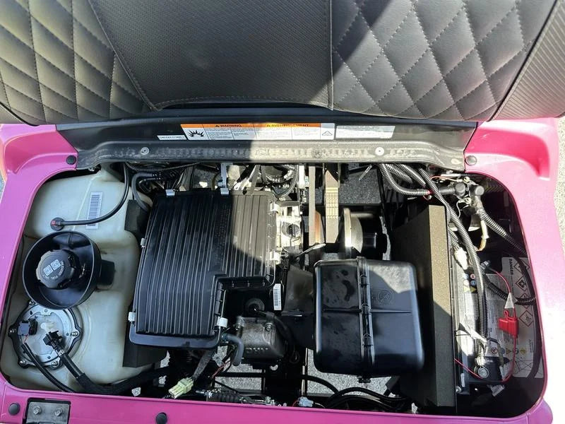Pink 2021 Yamaha Drive2 EFI Quietech Gas for Sale image 8