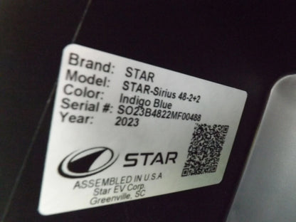 2023 Star EV SIRIUS 2+2 XPR Golf Cart for Sale image 20