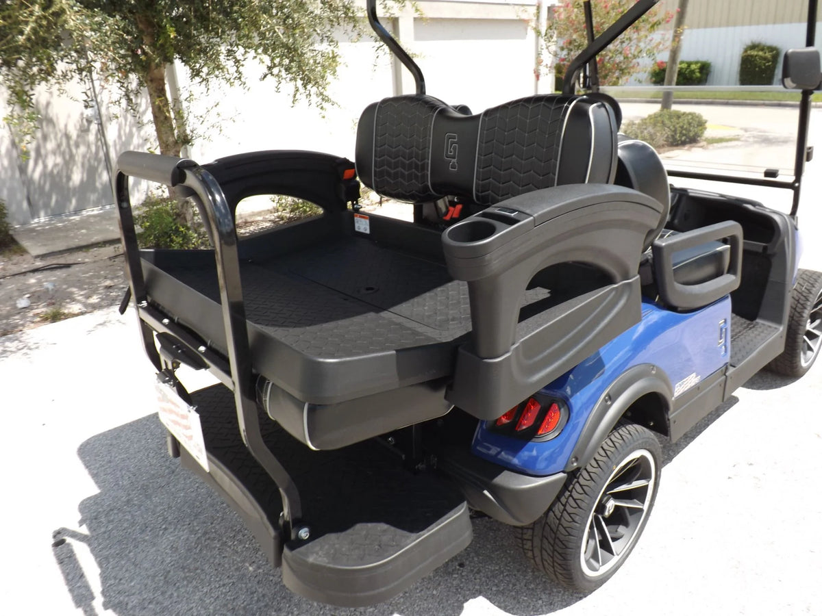 Blue 2023 HONOR LSV 2+2 G1 Lifted Lithium Golf Cart for Sale image 12