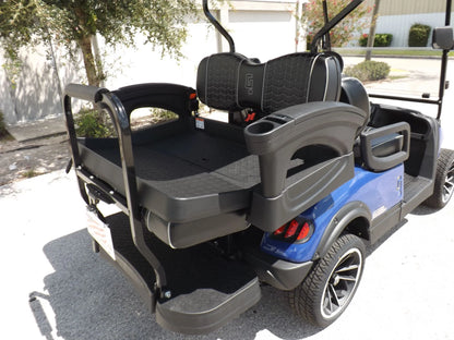 Blue 2023 HONOR LSV 2+2 G1 Lifted Lithium Golf Cart for Sale image 12