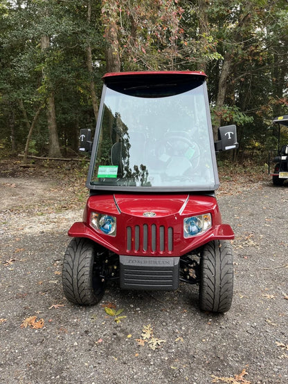 Red 2023 Tomberlin E2 SS Coupe Golf Cart for Sale image 1