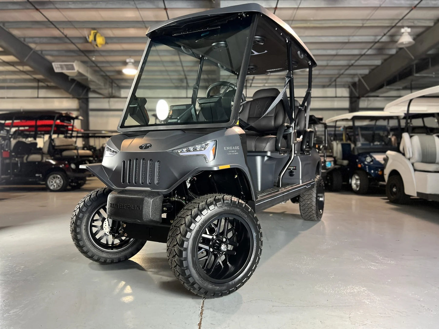Black 2024 Tomberlin Engage Ghosthawk Golf Cart for Sale image 0
