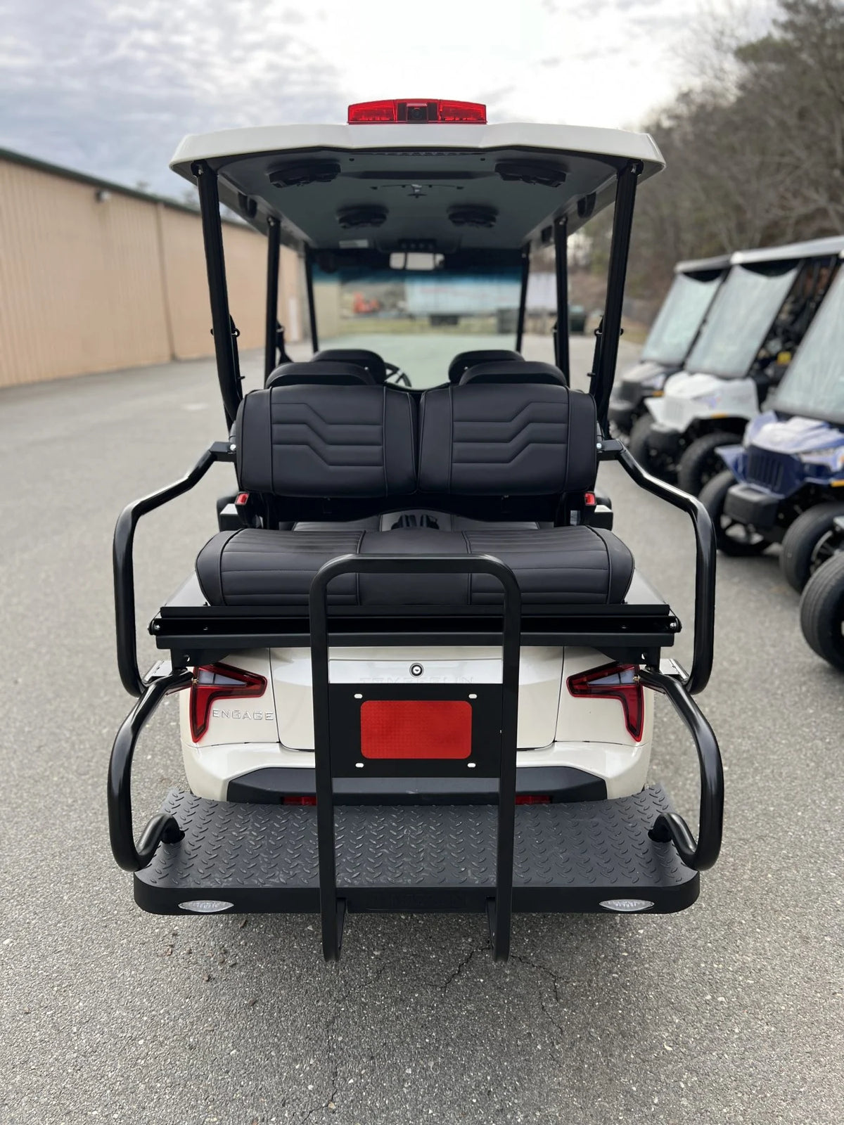 White 2024 Tomberlin Engage LX Golf Cart for Sale image 9